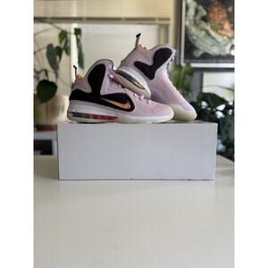 Nike LeBron 9 Regal Pink King of LA DJ3908-600 Men’s Size 10 Sneakers